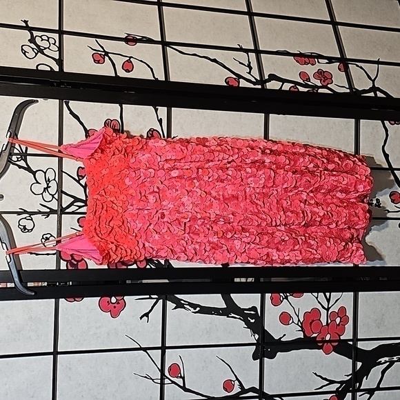 Yoana Baraschi Pink Red Sequins‎ Dress XS - Picture 6 of 8